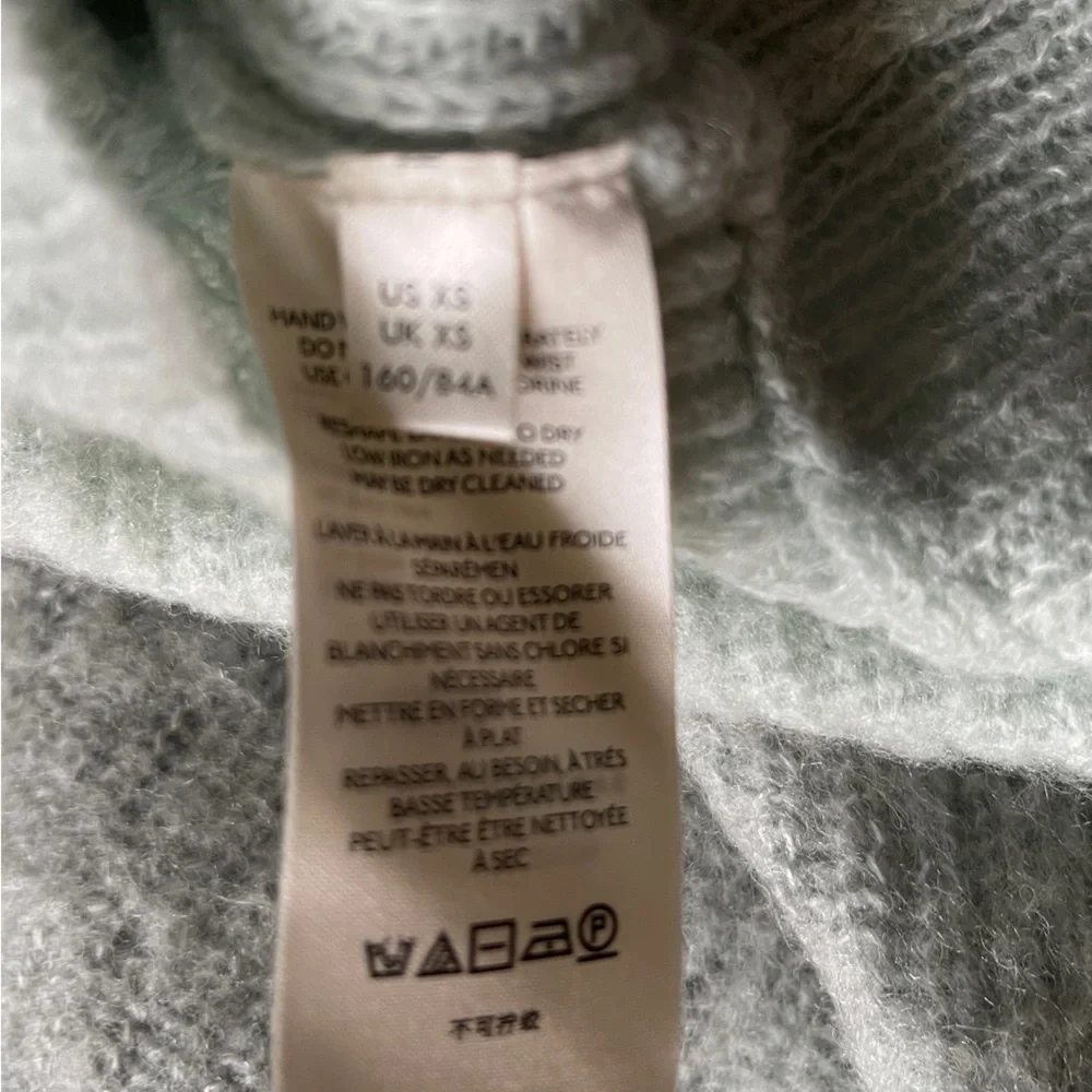 Free People Autumn Sky Cloud Combo Long‎ Sleeve Soft Cozy Sweater XS